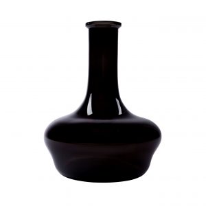 Pear Shape Black glass