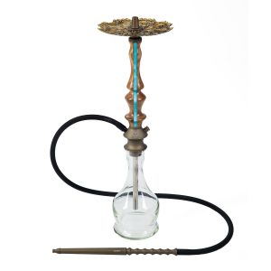 KARMA HOOKAH SET MODEL 3.3 LINE BRONZE BLUE SKY