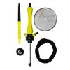 HOOKAH SET GIPSY YELLOW WITH GLASS