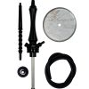 Изображение HOOKAH SET GIPSY BLACK WITH GLASS №2