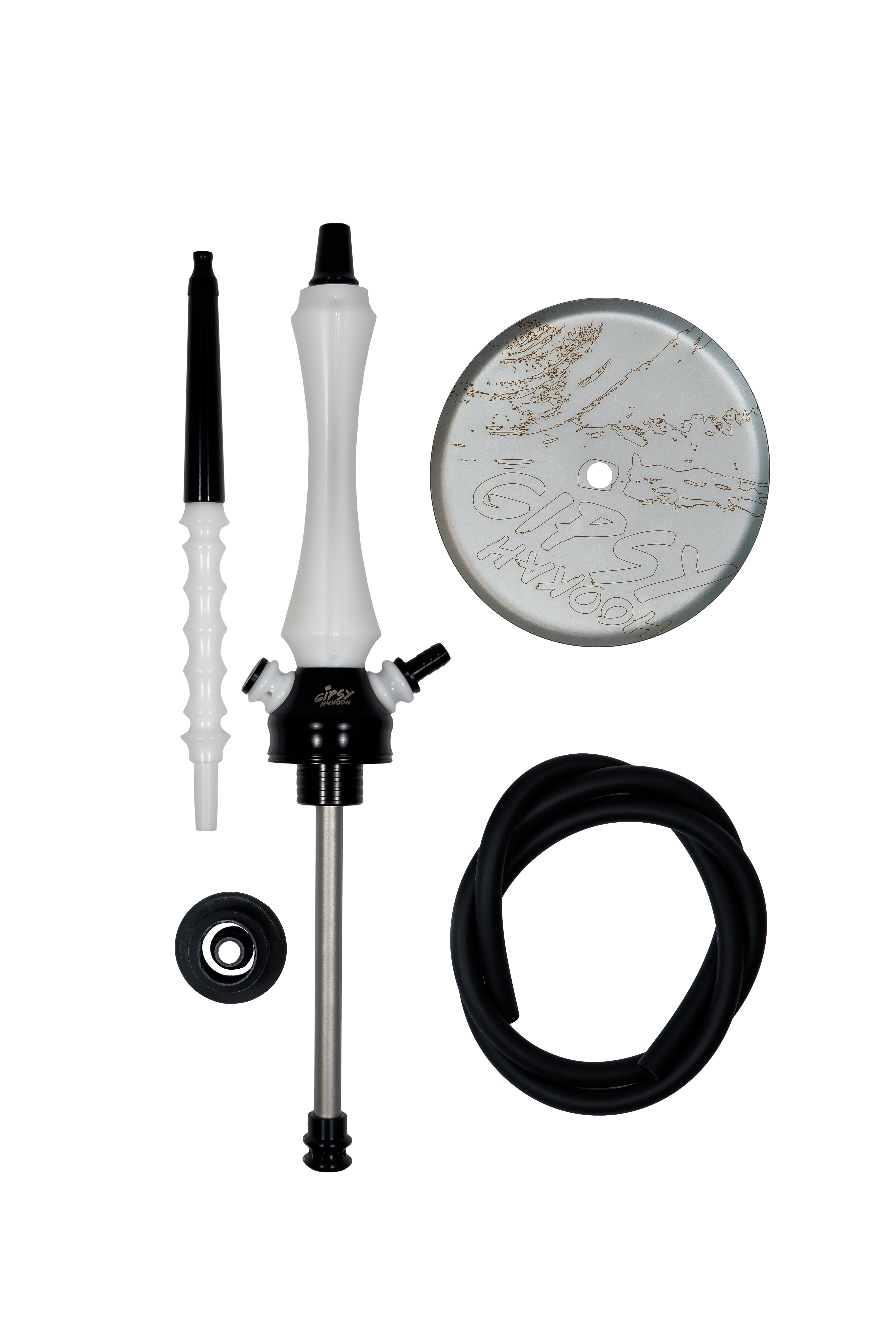 Изображение HOOKAH SET GIPSY WHITE №1 Изображение HOOKAH SET GIPSY WHITE №1
