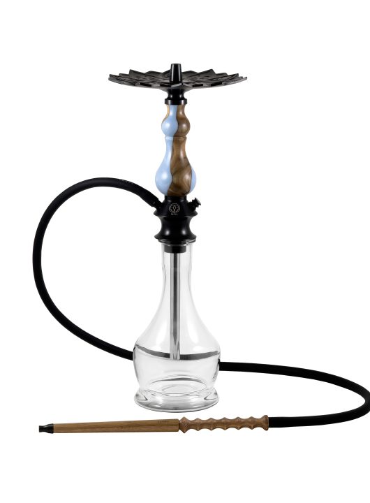 KARMA HOOKAH SET MODEL 0.1 WALNUT BLUE