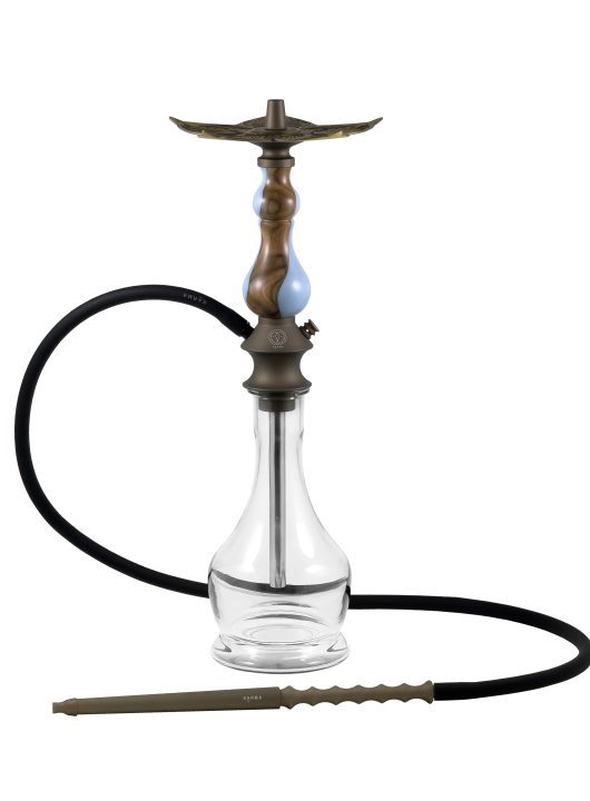 Изображение KARMA HOOKAH SET BRONZE MODEL 0.1 WALNUT BLUE №1