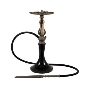 KARMA HOOKAH SET BRONZE MODEL 0.1 WALNUT BROWN