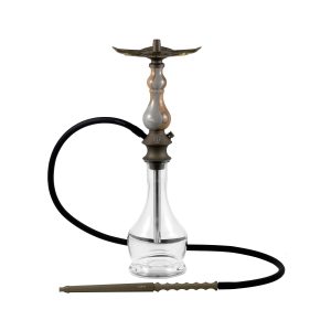 KARMA HOOKAH SET BRONZE MODEL 0.1 WALNUT GRAY