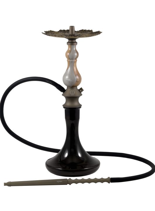 KARMA HOOKAH SET BRONZE MODEL 0.1 WALNUT GRAY