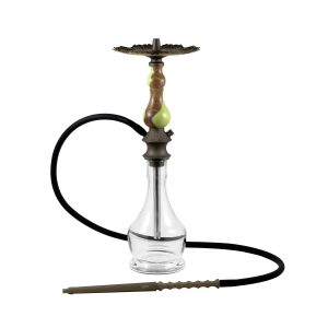 KARMA HOOKAH SET BRONZE MODEL 0.1 WALNUT PHISTACHIO