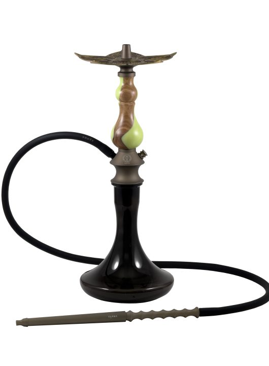 Изображение KARMA HOOKAH SET BRONZE MODEL 0.1 WALNUT PHISTACHIO №1