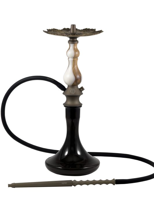 KARMA HOOKAH SET BRONZE MODEL 0.1 WALNUT WHITE