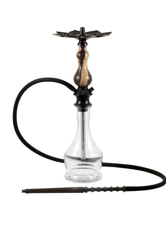 KARMA HOOKAH SET MODEL 0.1 WALNUT BROWN