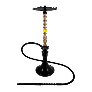 KARMA HOOKAH SET MODEL 1.1 WALNUT YELLOW