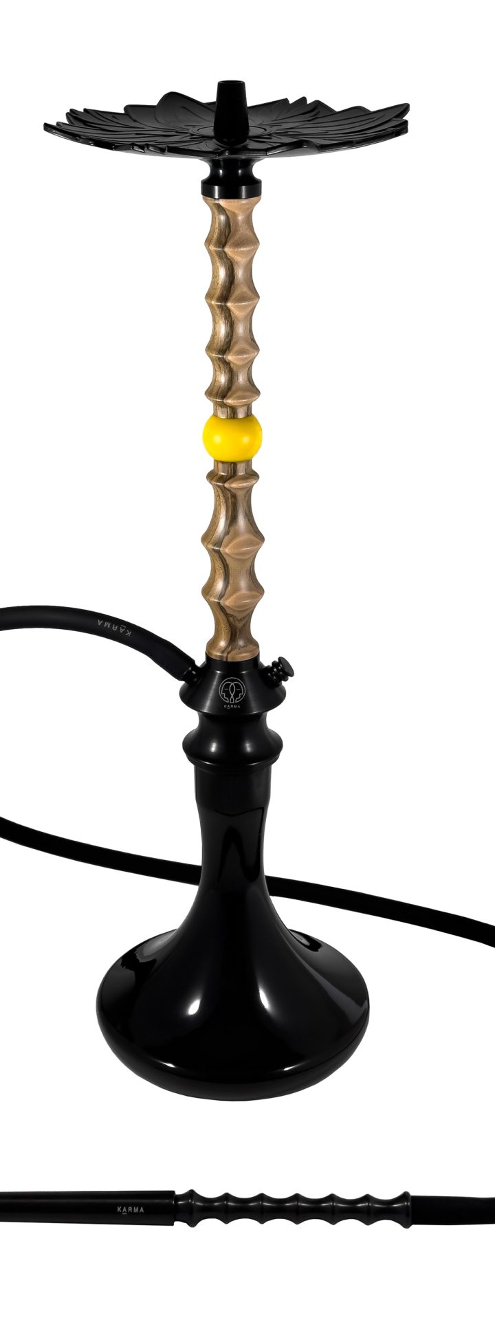 Изображение KARMA HOOKAH SET MODEL 1.1 WALNUT YELLOW №1 Изображение KARMA HOOKAH SET MODEL 1.1 WALNUT YELLOW №1