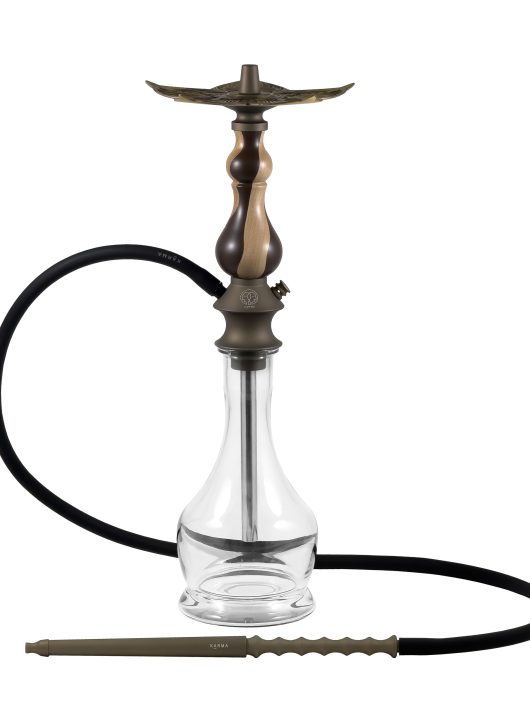 Изображение KARMA HOOKAH SET BRONZE MODEL 0.1 WALNUT BROWN №1