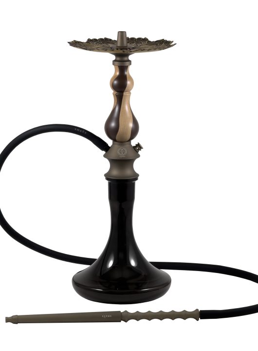 Изображение KARMA HOOKAH SET BRONZE MODEL 0.1 WALNUT BROWN №1