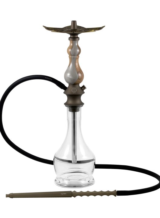 Изображение KARMA HOOKAH SET BRONZE MODEL 0.1 WALNUT GRAY №1