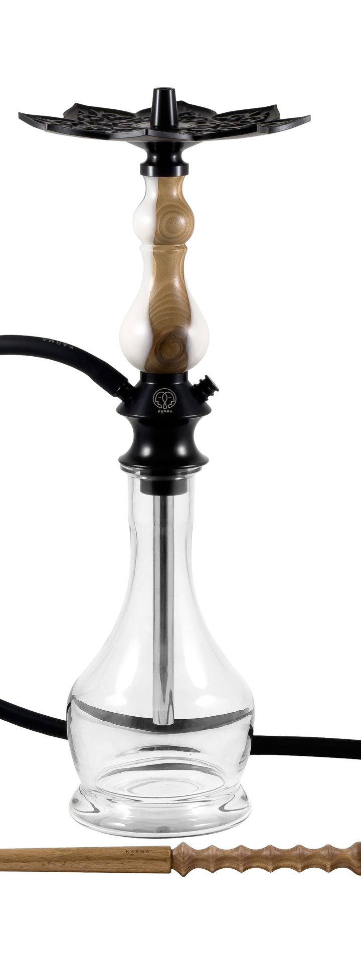 Изображение KARMA HOOKAH SET MODEL 0.1 WALNUT WHITE №1 Изображение KARMA HOOKAH SET MODEL 0.1 WALNUT WHITE №1