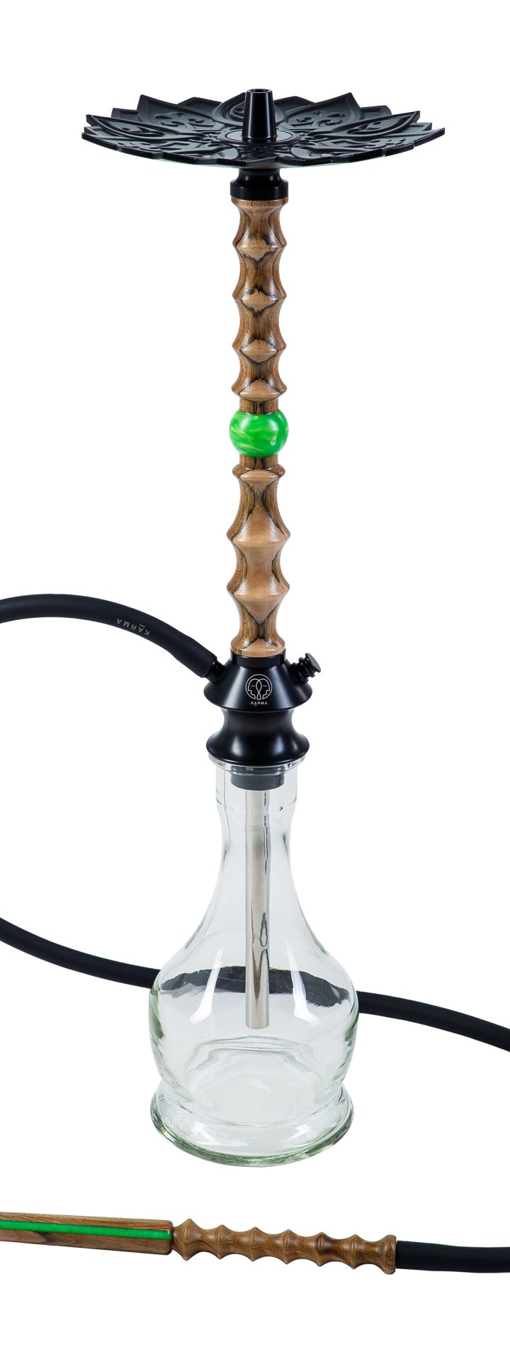 Изображение KARMA HOOKAH SET MODEL 1.1 WALNUT GREEN №1 Изображение KARMA HOOKAH SET MODEL 1.1 WALNUT GREEN №1