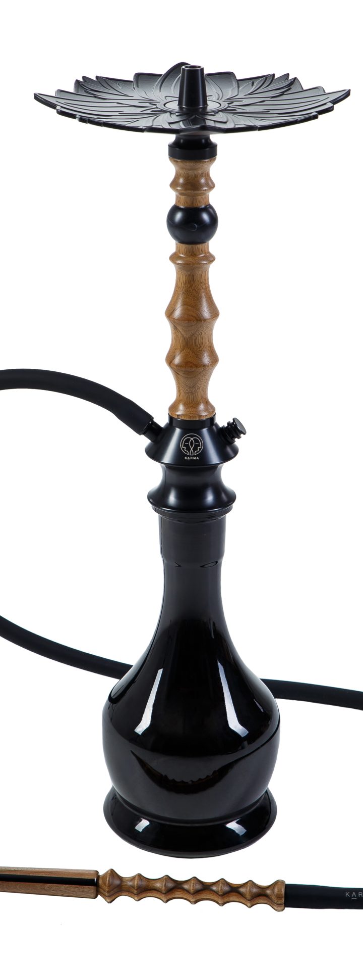 Изображение KARMA HOOKAH SET MODEL 1.2 WALNUT BLACK №1 Изображение KARMA HOOKAH SET MODEL 1.2 WALNUT BLACK №1