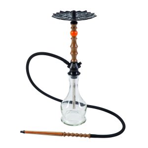 KARMA HOOKAH SET MODEL 1.2 WALNUT ORANGE