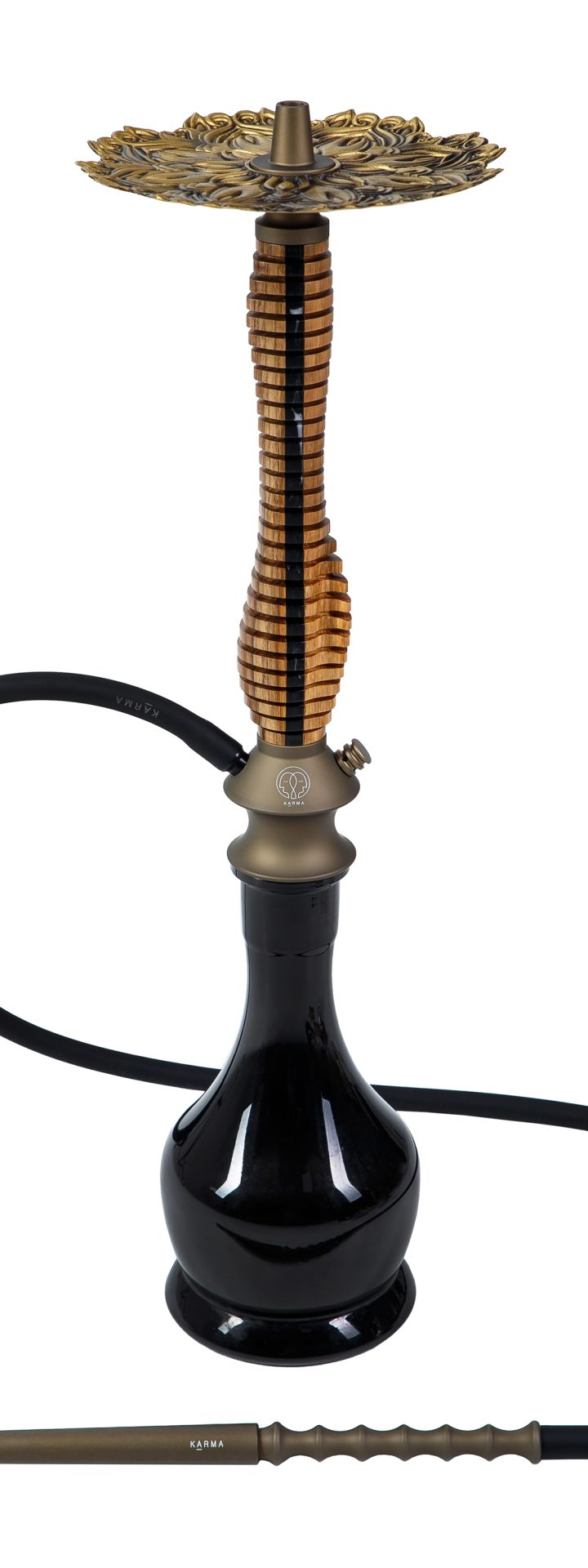 Изображение KARMA HOOKAH SET MODEL 3.0 LINE BRONZE BLACK №1 Изображение KARMA HOOKAH SET MODEL 3.0 LINE BRONZE BLACK №1