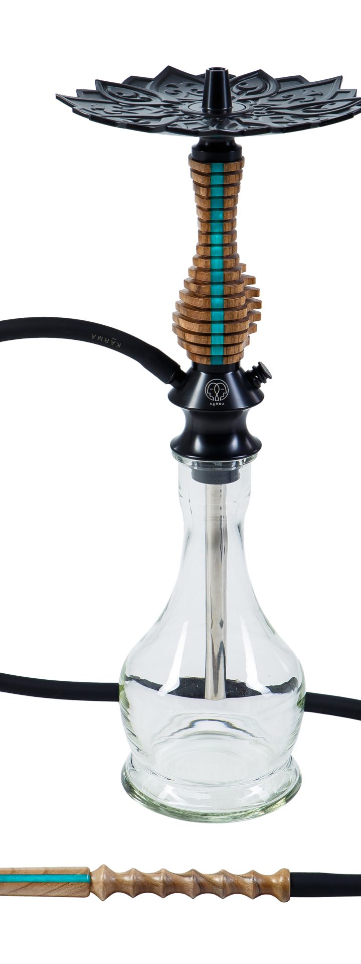 Изображение КОМПЛЕКТ КАЛЬЯНУ KARMA MODEL 3.0 MINI LINE БІРЮЗОВИЙ №1 Изображение КОМПЛЕКТ КАЛЬЯНУ KARMA MODEL 3.0 MINI LINE БІРЮЗОВИЙ №1