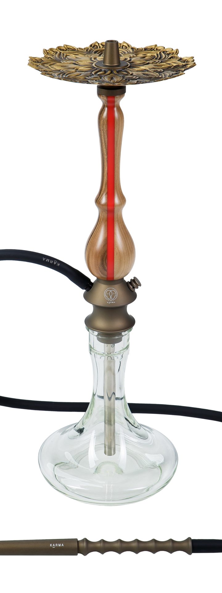 Изображение KARMA HOOKAH SET MODEL 3.1 LINE BRONZE RED №1 Изображение KARMA HOOKAH SET MODEL 3.1 LINE BRONZE RED №1