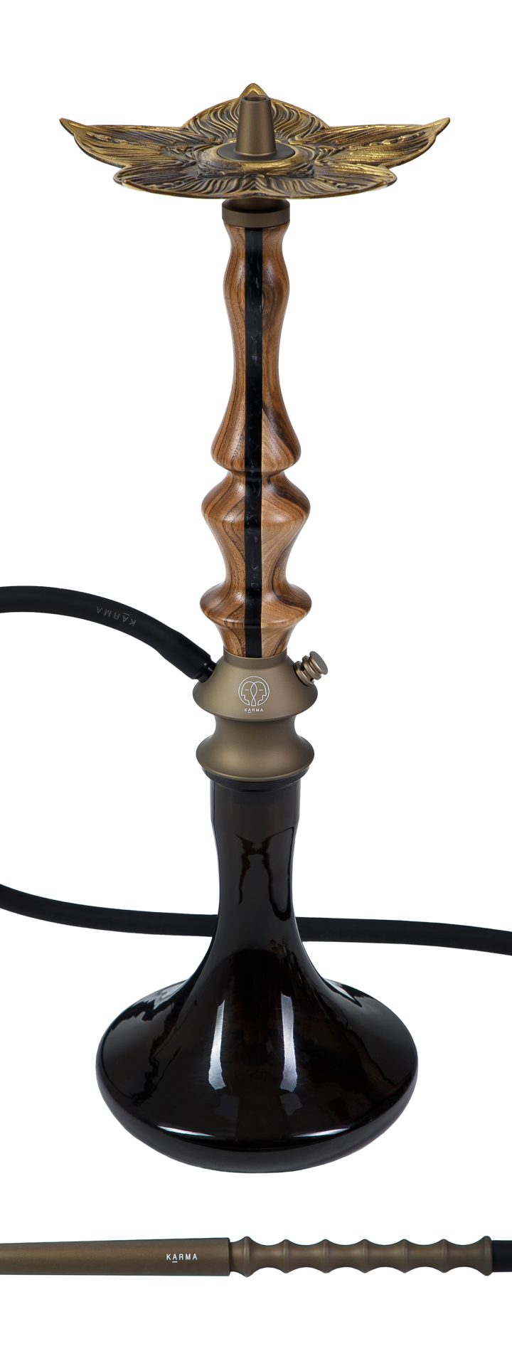 Изображение KARMA HOOKAH SET MODEL 3.3 LINE BRONZE BLACK №1 Изображение KARMA HOOKAH SET MODEL 3.3 LINE BRONZE BLACK №1