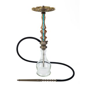 KARMA HOOKAH SET MODEL 3.3 LINE BRONZE BLUE SKY