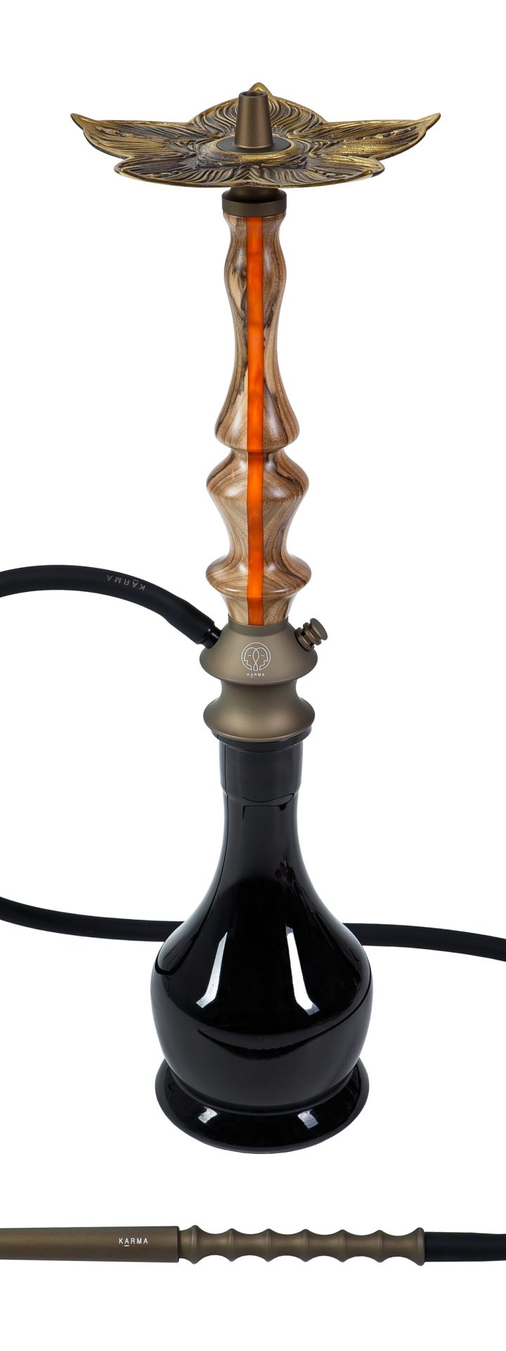Изображение KARMA HOOKAH SET MODEL 3.3 LINE BRONZE ORANGE №1 Изображение KARMA HOOKAH SET MODEL 3.3 LINE BRONZE ORANGE №1