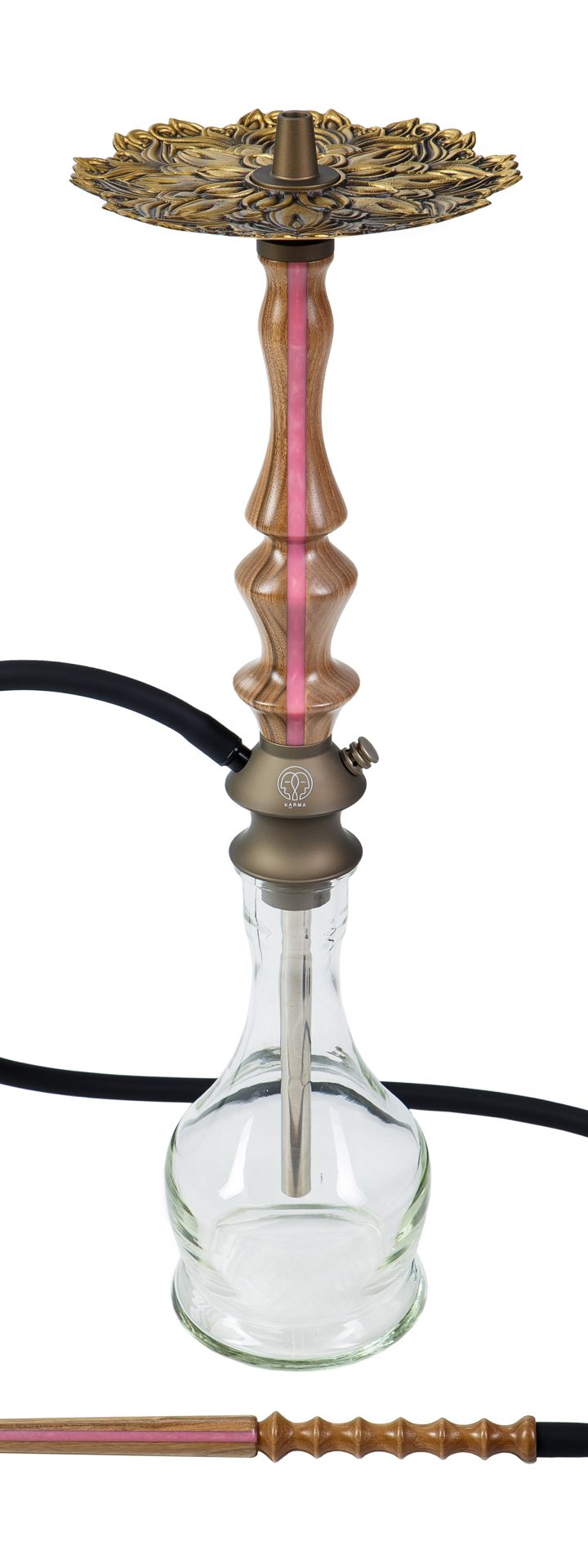Изображение KARMA HOOKAH SET MODEL 3.3 LINE BRONZE PINK №1 Изображение KARMA HOOKAH SET MODEL 3.3 LINE BRONZE PINK №1
